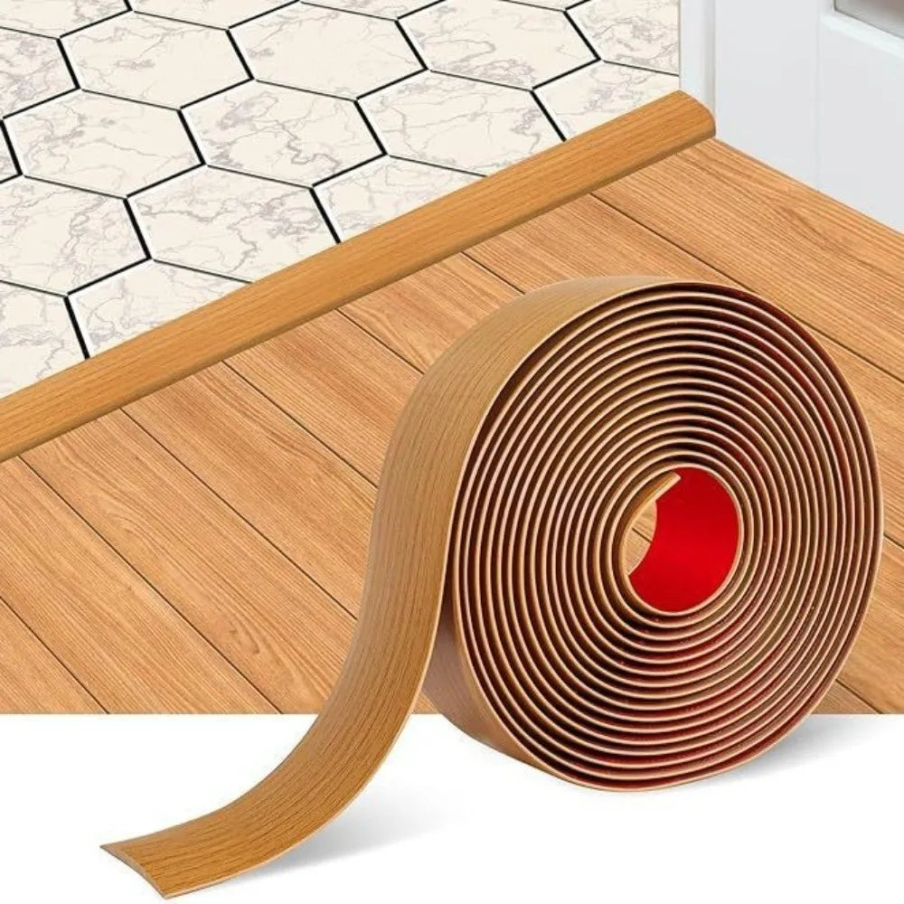 Self-Adhesive Wood-Look Floor Transition Strip