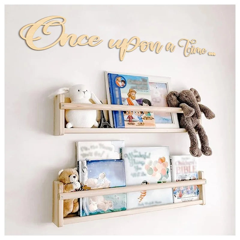 Once Upon a Time Wooden Wall Sign
