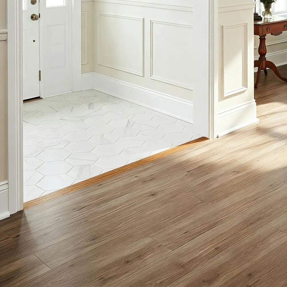 Self-Adhesive Wood-Look Floor Transition Strip