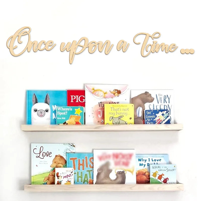Once Upon a Time Wooden Wall Sign