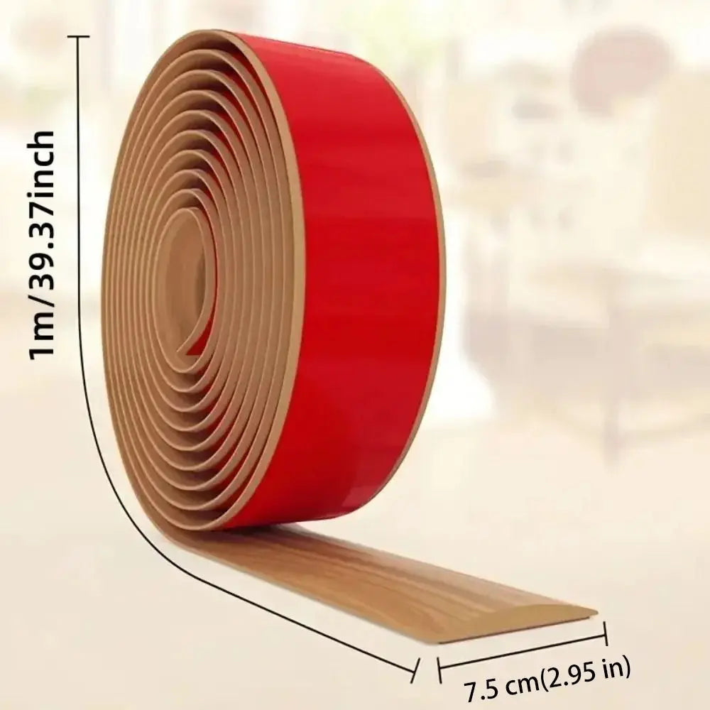 Flexible Wood-Look Doorway Threshold Strip