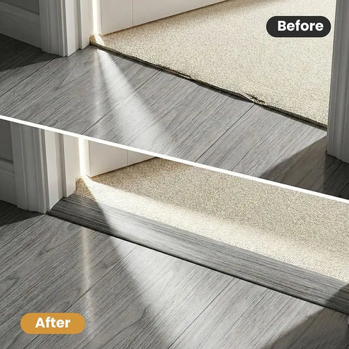 Flexible Wood-Look Doorway Threshold Strip