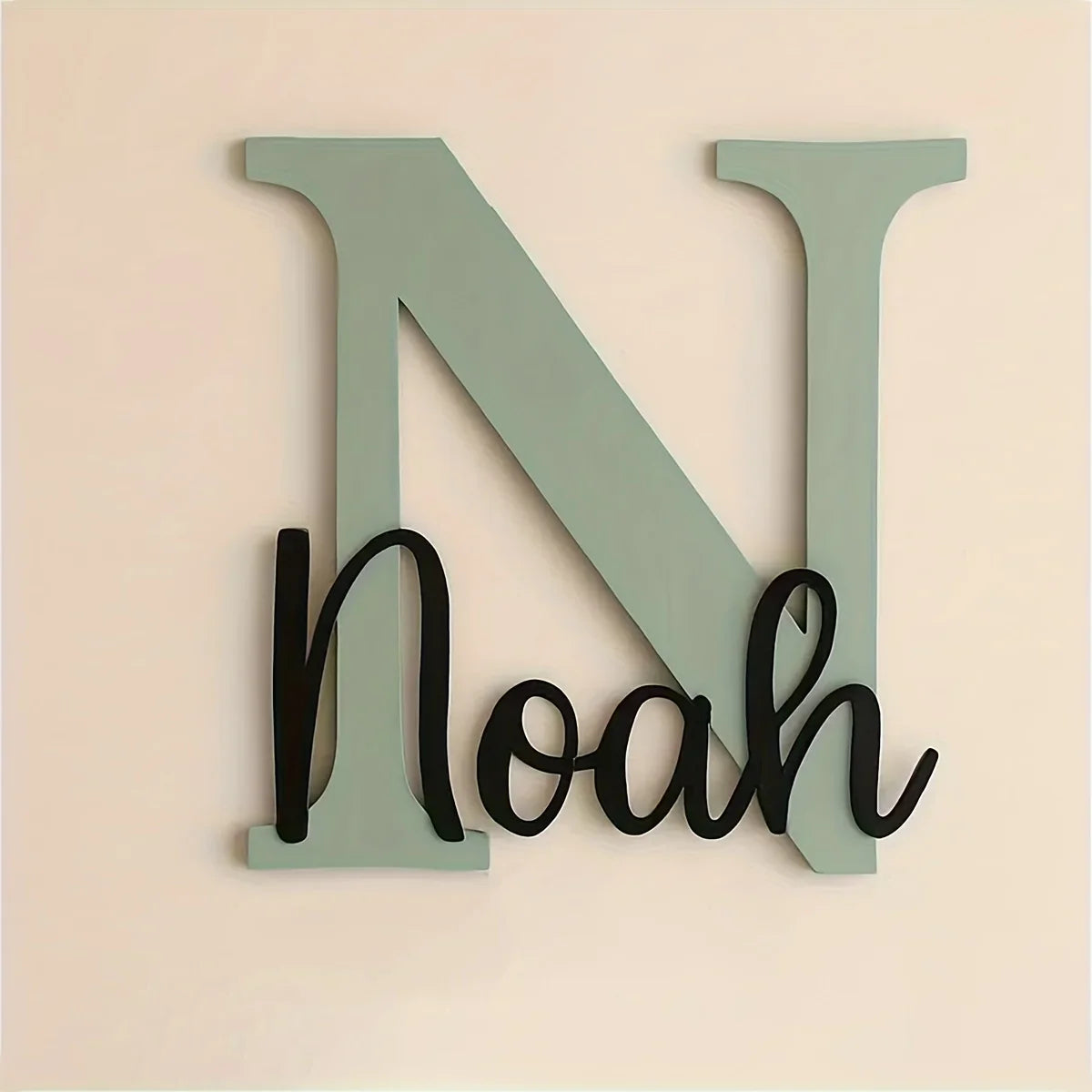 Personalized Wooden Name Plate