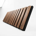 Bellevue Hill XL Walnut Acoustic Wall Panel 270×110 cm
